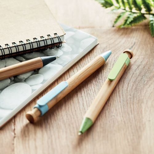 Kugelschreiber aus Bambus und Weizenstroh - Bild 7